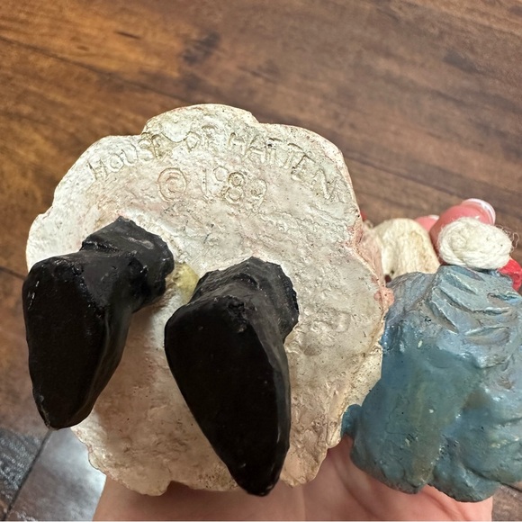 House of Hatten 1989 12 Days of Christmas 8 Maids-a-Milking Ornament Denise C - Picture 5 of 6